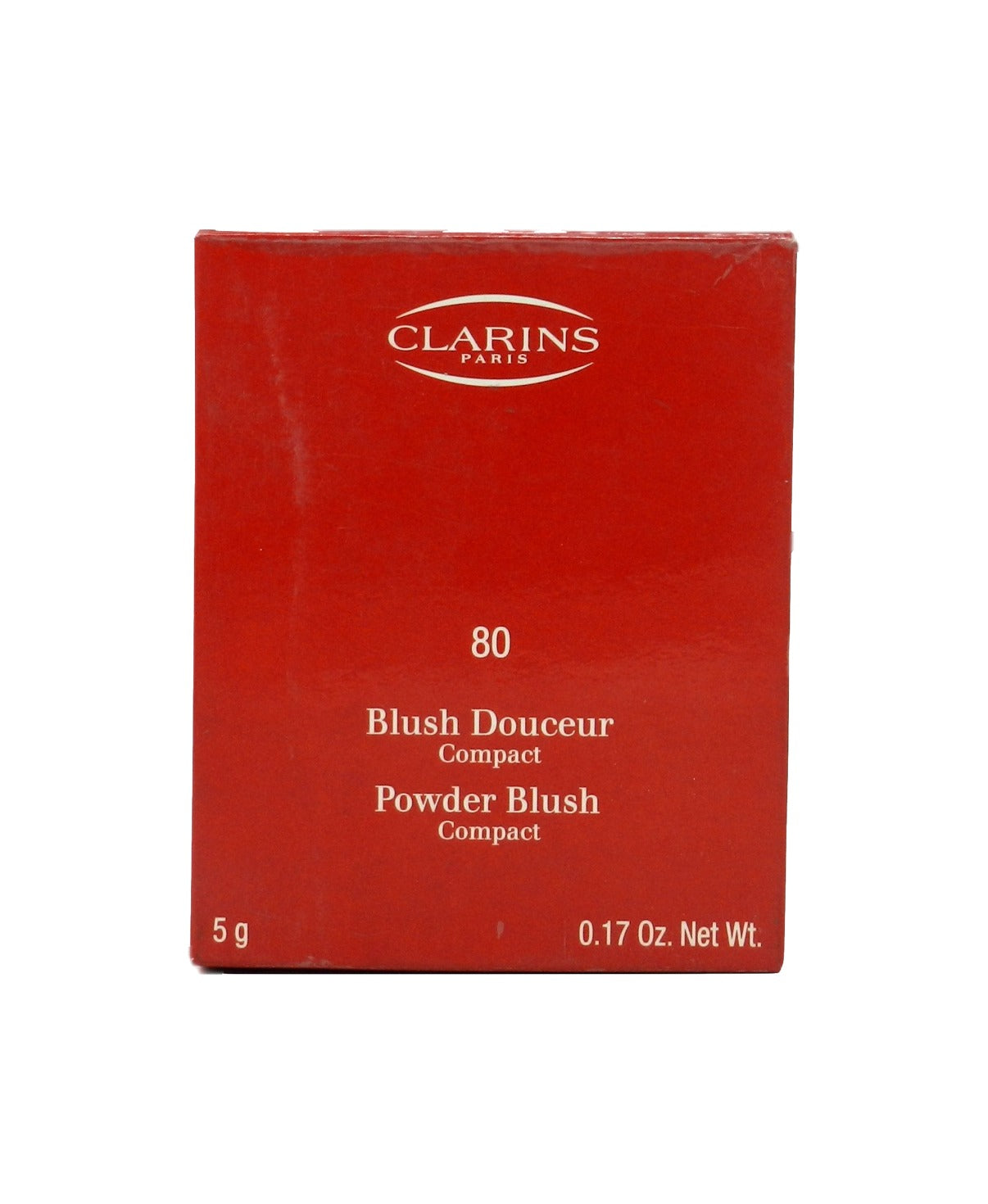 Clarins Powder Compact Blush 80 Raspberry 0.17 Ounces