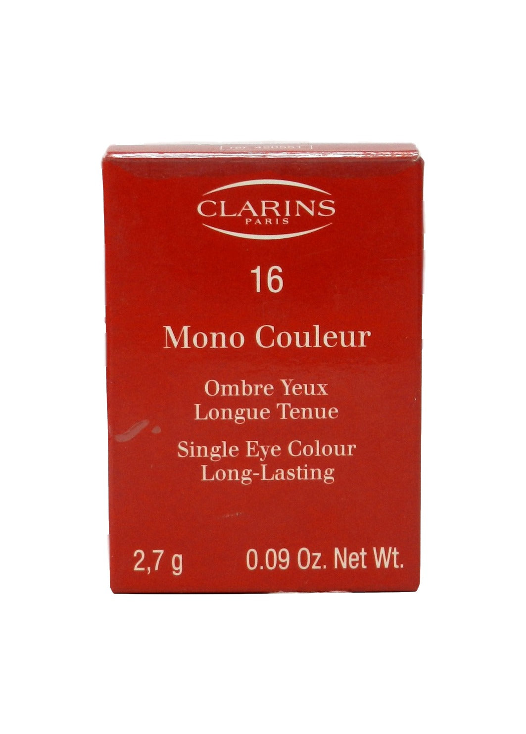 Clarins Long-Lasting Single Eye Colour 16 Pink Frost 0.09 Ounces