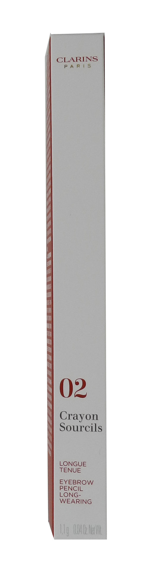 Clarins, Crayon Sourcils, Double-Ended, Eyebrow Cream Pencil, 02, Light Brown, 1.1 g