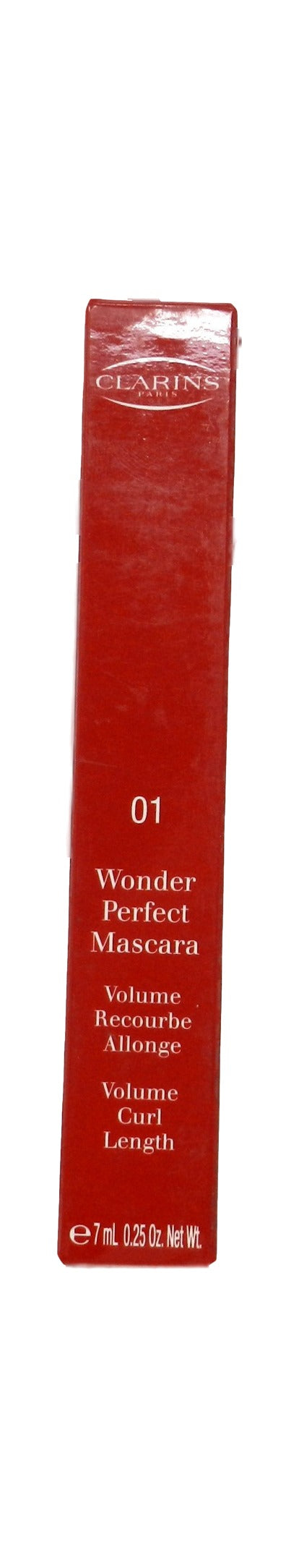 Clarins Wonder Perfect Mascara 01 Wonder Black 0.25 Ounces