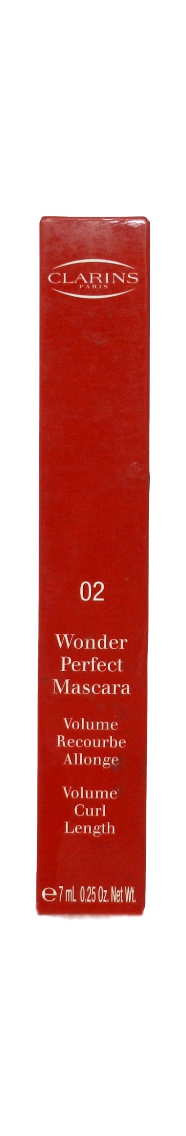Clarins Wonder Perfect Mascara 02 Wonder Brown 0.25 Ounces