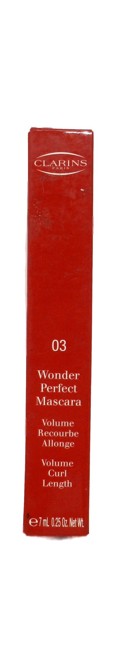 Clarins Wonder Perfect Mascara 03 Wonder Blue 0.25 Ounces