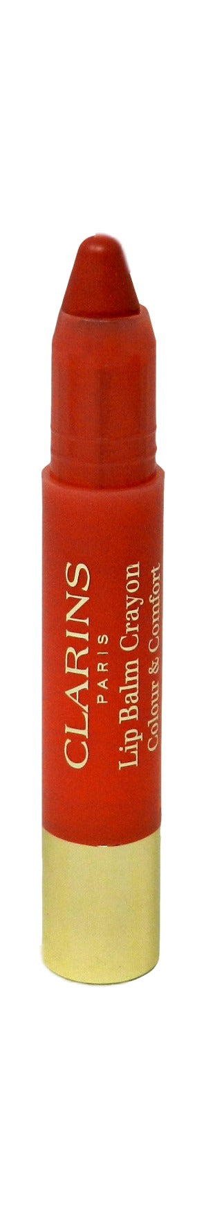 Clarins Colour & Comfort Lip Balm Crayon 02 Creamy Pink 0.08 Ounces