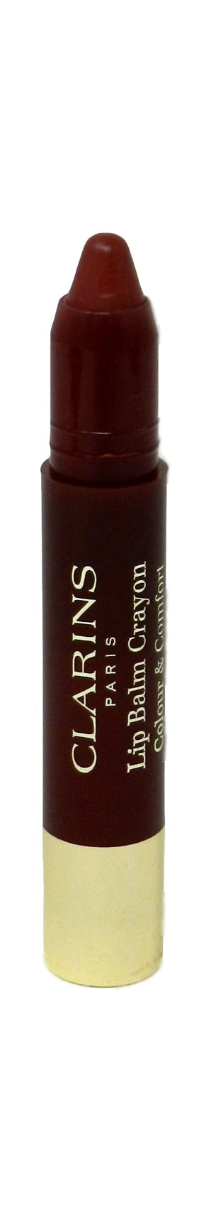 Clarins Colour & Comfort Lip Balm Crayon 06 Soft Coffee 0.08 Ounces