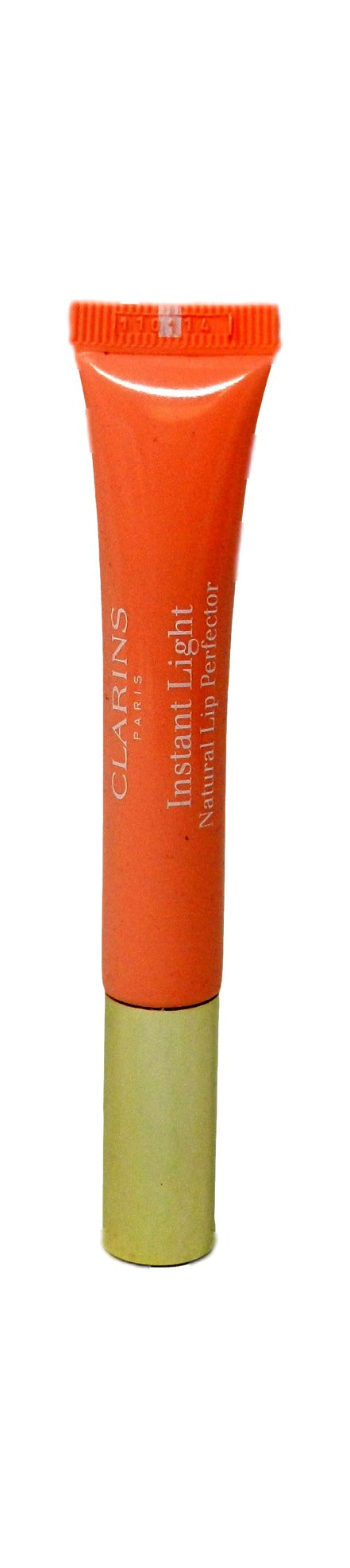 Clarins Instant Light Natural Lip Perfector 02 Apricot Shimmer 0.35 Ounces