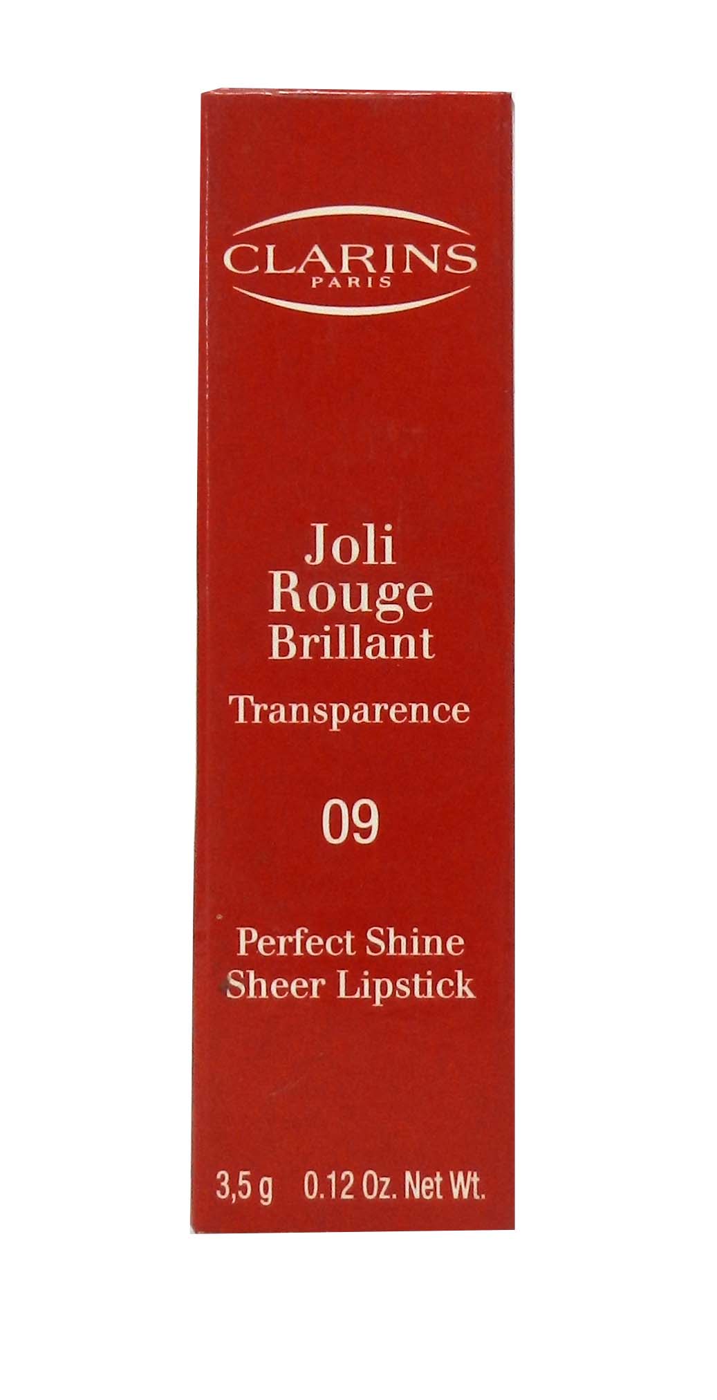 Clarins Joli Rouge Billant Perfect Shine Sheer Lipstick 09 Gold Reflections 3.5g