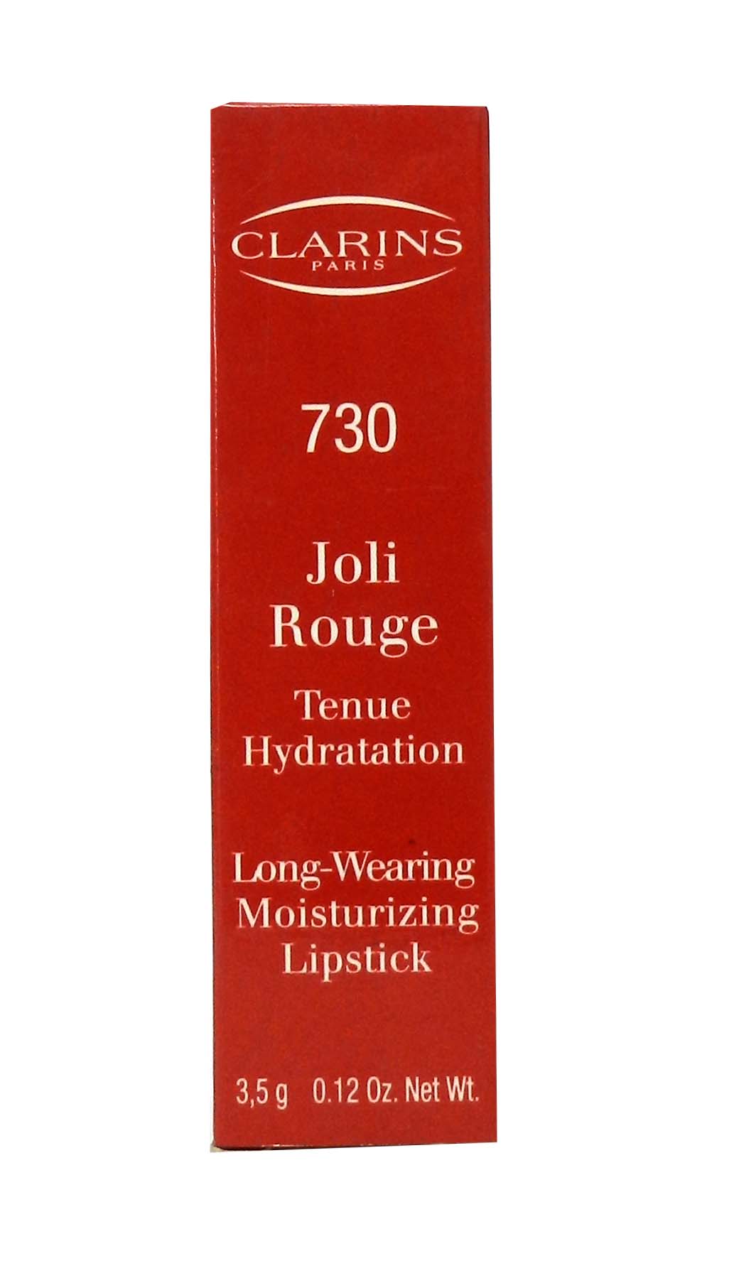 Clarins Joli Rouge Moisturizing Long-Wearing Lipstick 730 Pink Blossom 0.1 Ounce