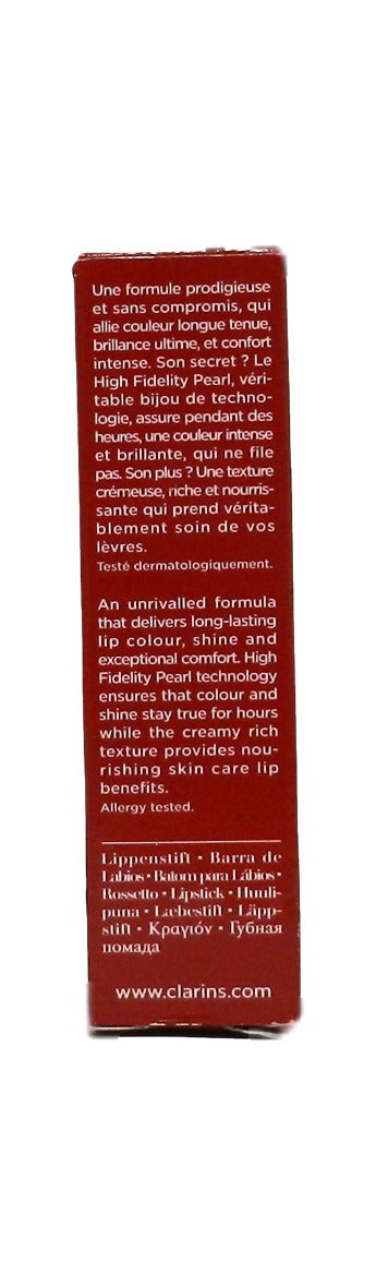Clarins True-Hold Colour & Shine Lipstick 113 Mystic Plum 0.1 Ounces