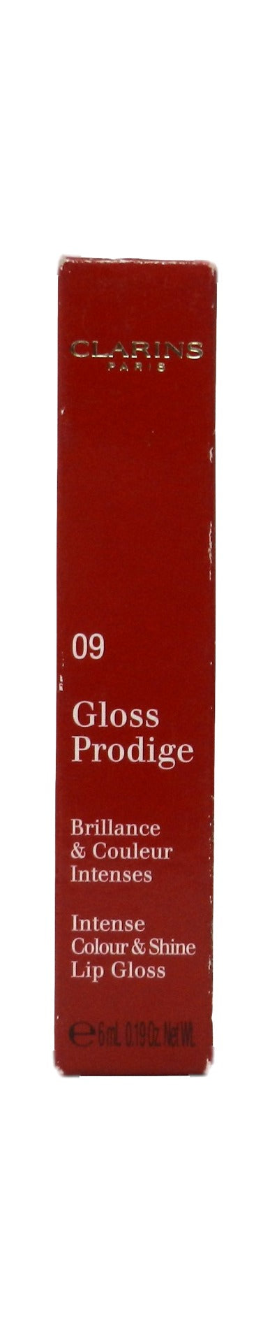 Clarins Gloss Prodige Intense Colour & Shine Lip Gloss 09 Water Lily 0.19 Ounces