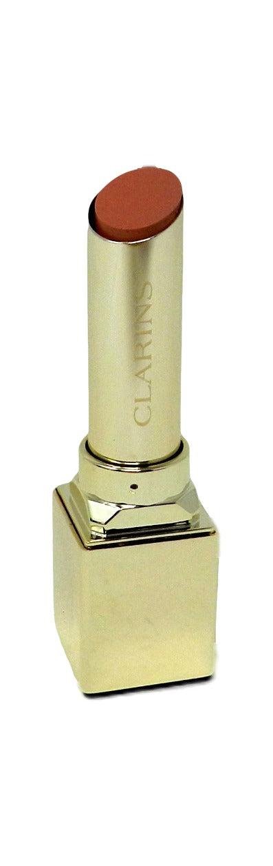 Clarins Satin Finish Age-Defying Lipstick 15 Nude Caramel 0.1 Ounces