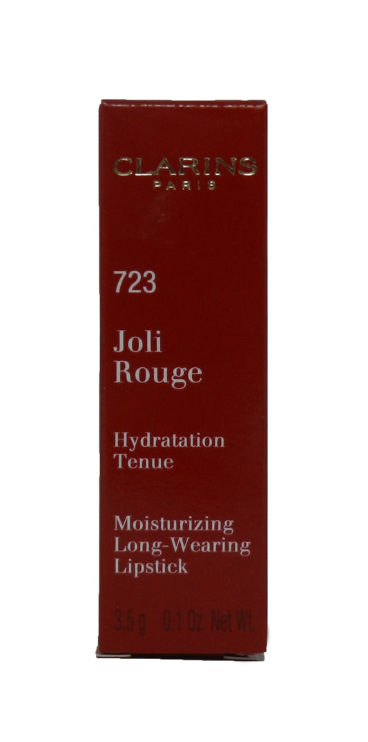 Clarins, Joli Rouge, Long-Lasting, Cream Lipstick, 723, Raspberry, 3.5 g
