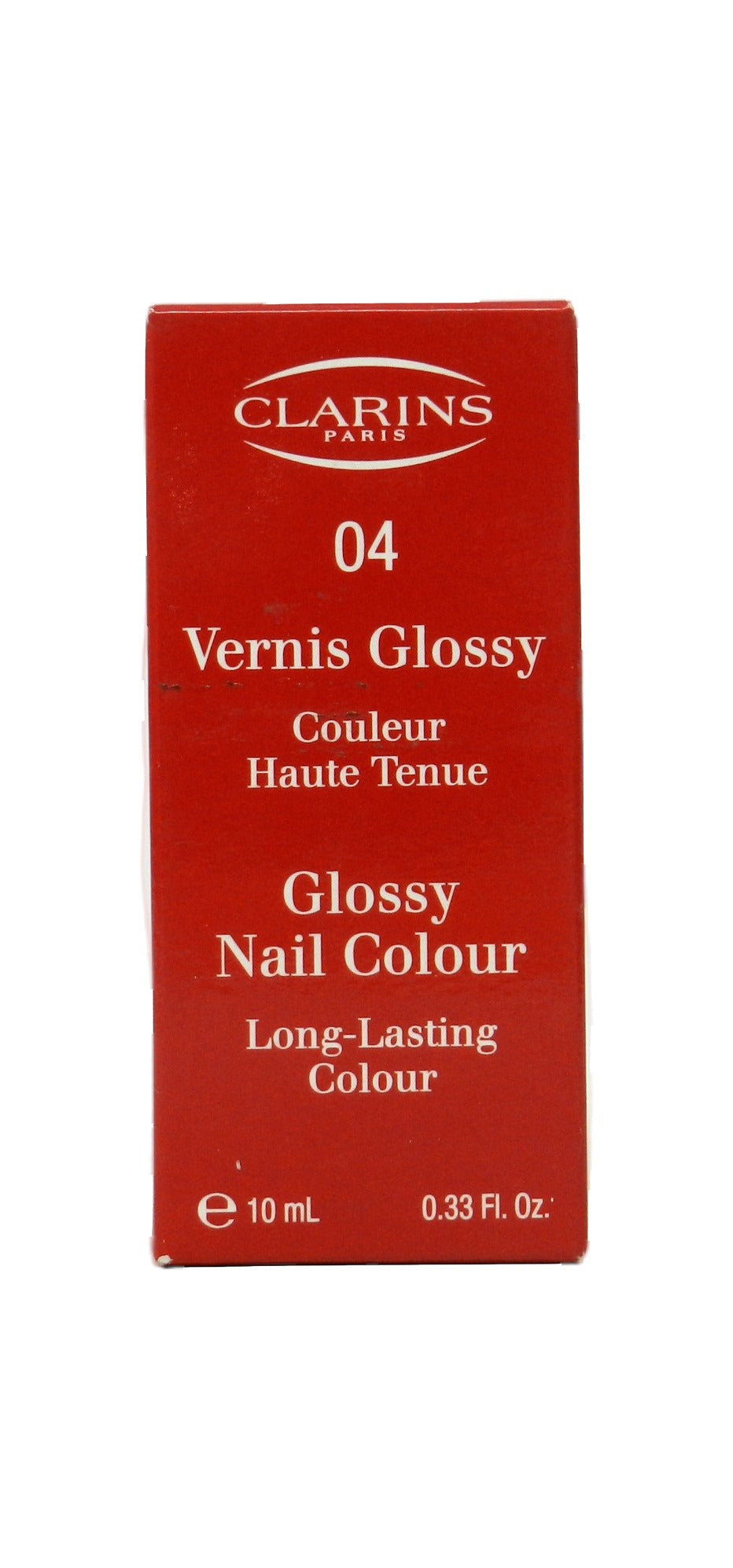 Clarins Long-Lasting Glossy Nail Colour 04 Shimmer Pink 0.33 Ounces