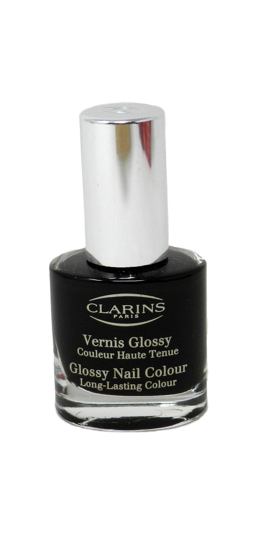 Clarins Long-Lasting Glossy Nail Colour 06 Deep Plum 0.33 Ounces