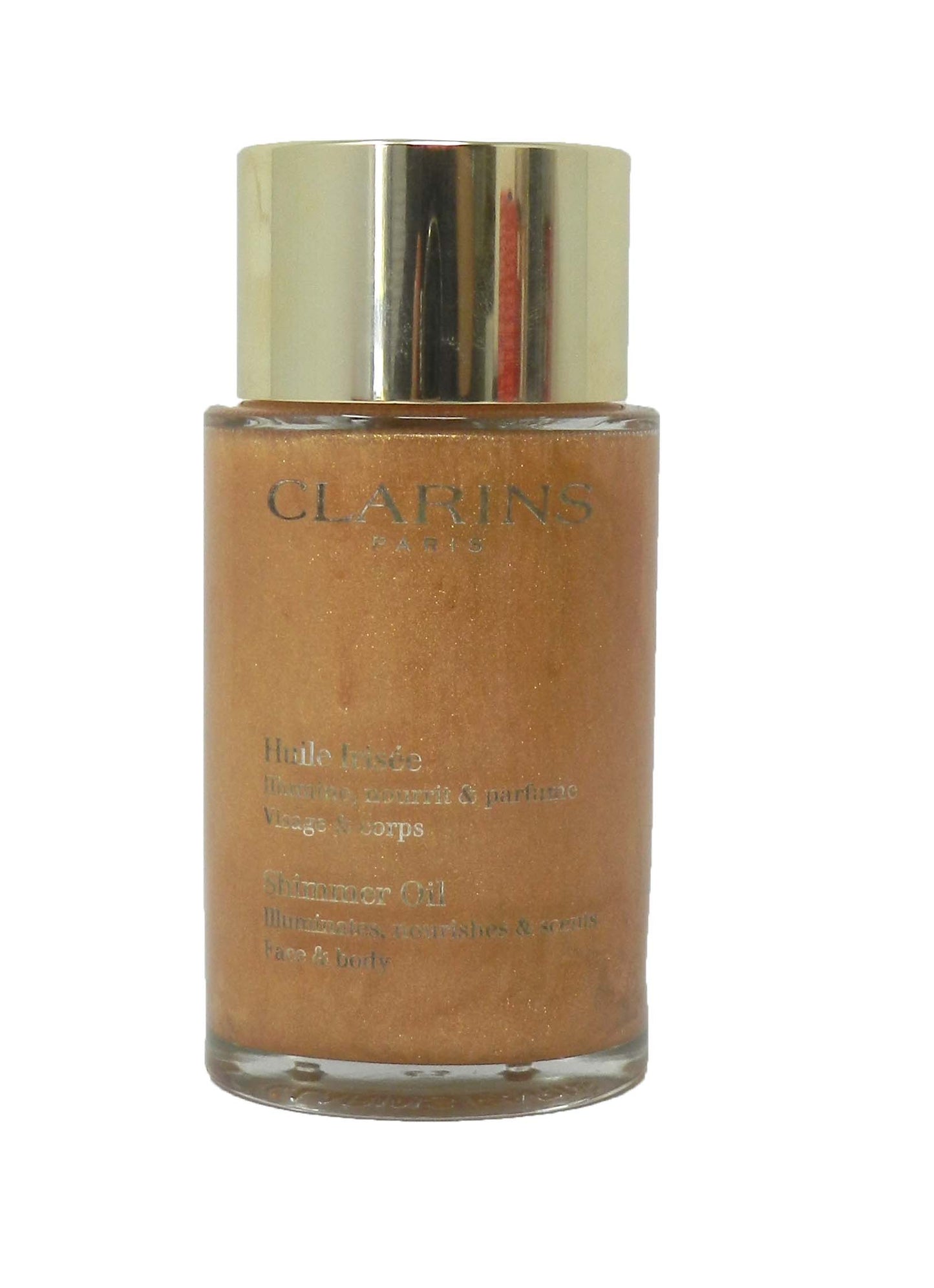 Clarins Shimmer Oil Face & Body 3.3 Ounce