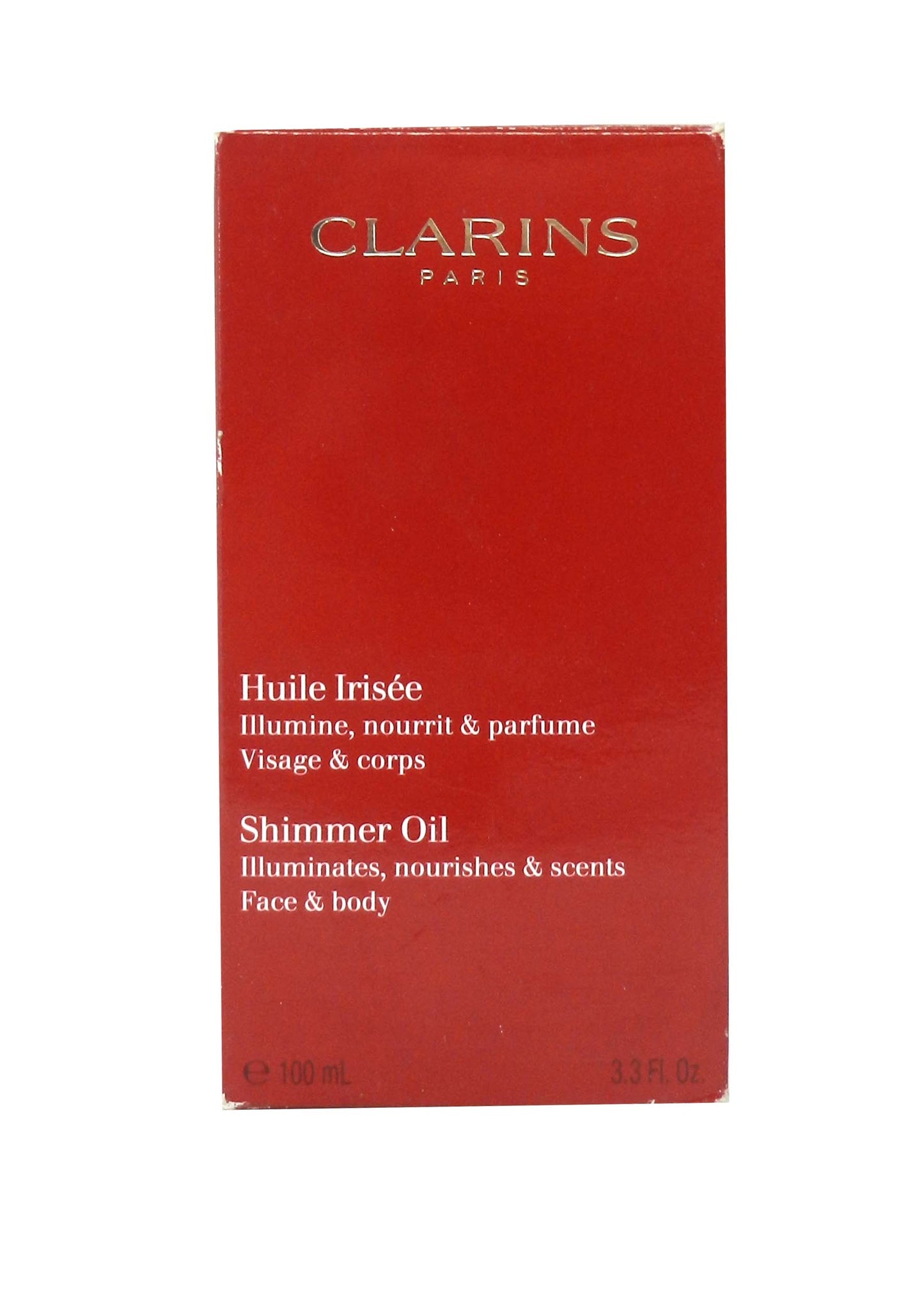 Clarins Shimmer Oil Face & Body 3.3 Ounce