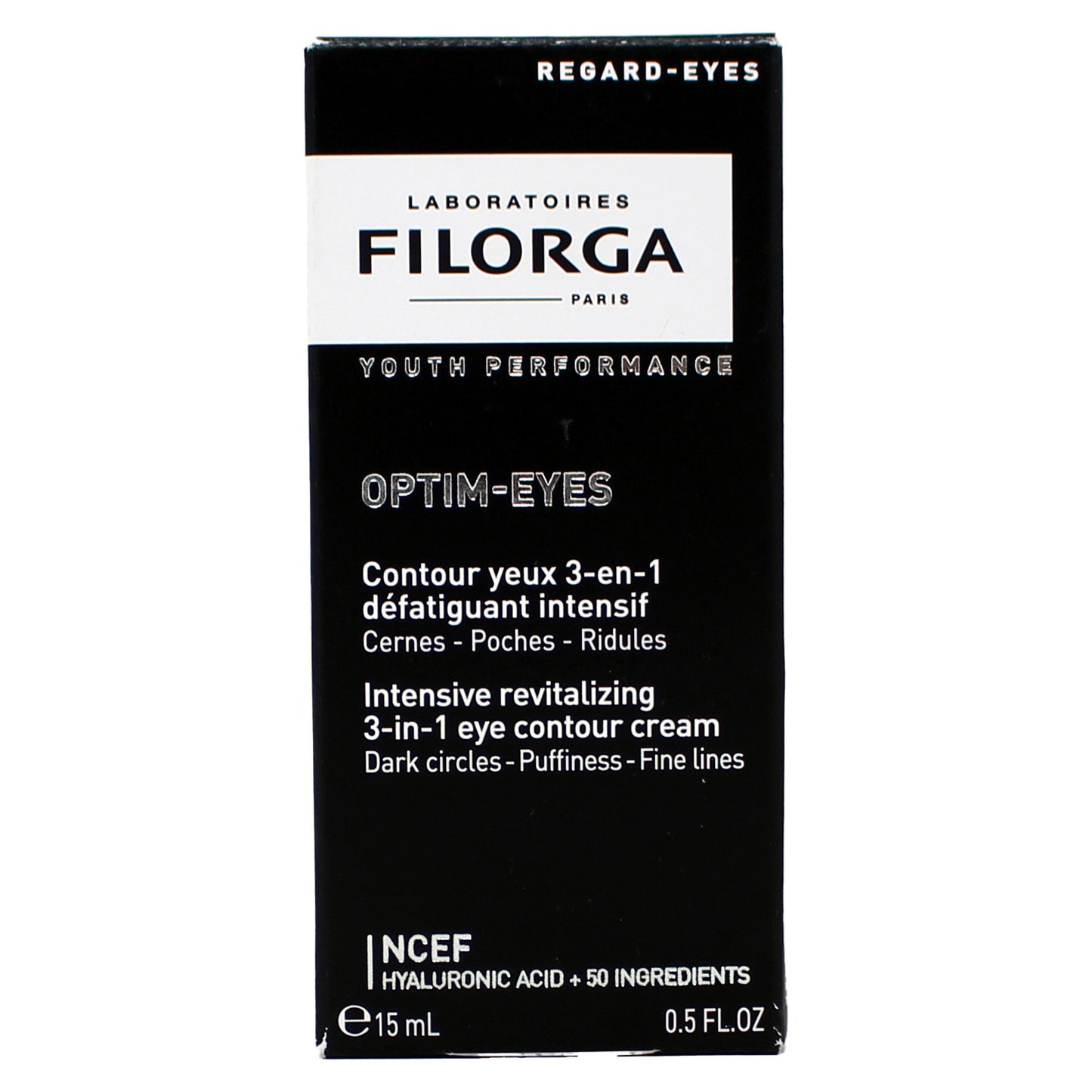 Filorga Optim-Eyes Intensive Revitalizing 3-In-1 Eye Contour Cream 0.5 Ounces