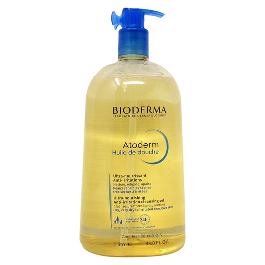 Bioderma Atoderm Ultra Nourishing Anti-Irritation Cleansing Oil 33.8 Ounces