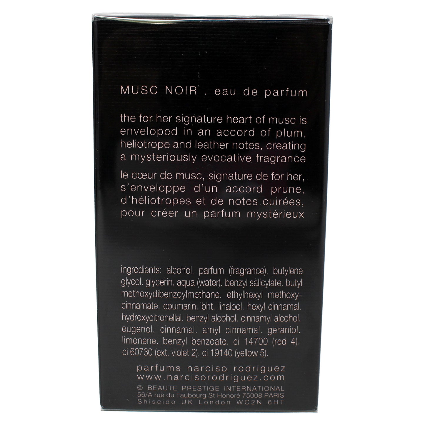 Narciso Rodriguez Musc Noir For Her Eau De Parfum 1 Fl Ounce