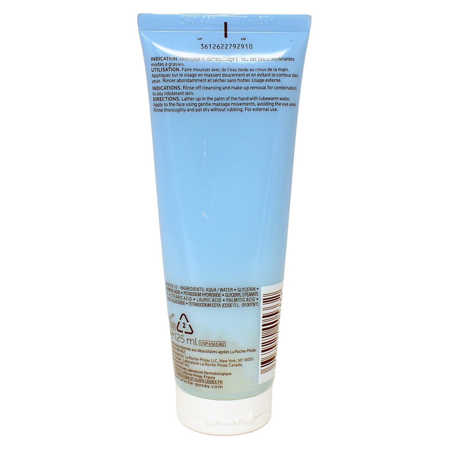 La Roche-Posay Toleriane Purifying Foaming Cream 4.22 Ounce