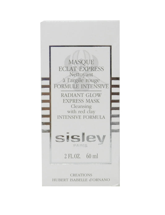 Sisley Radiant Glow Express Mask Cleansing With Red Clay 2 Ounces