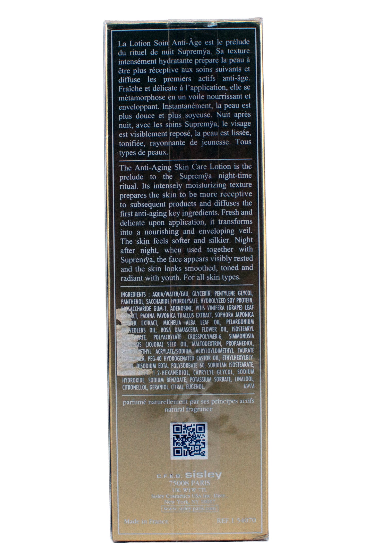 Sisley Supremya At Night The Supreme Anti-Aging Skin Care Lotion 4.7 Ounce