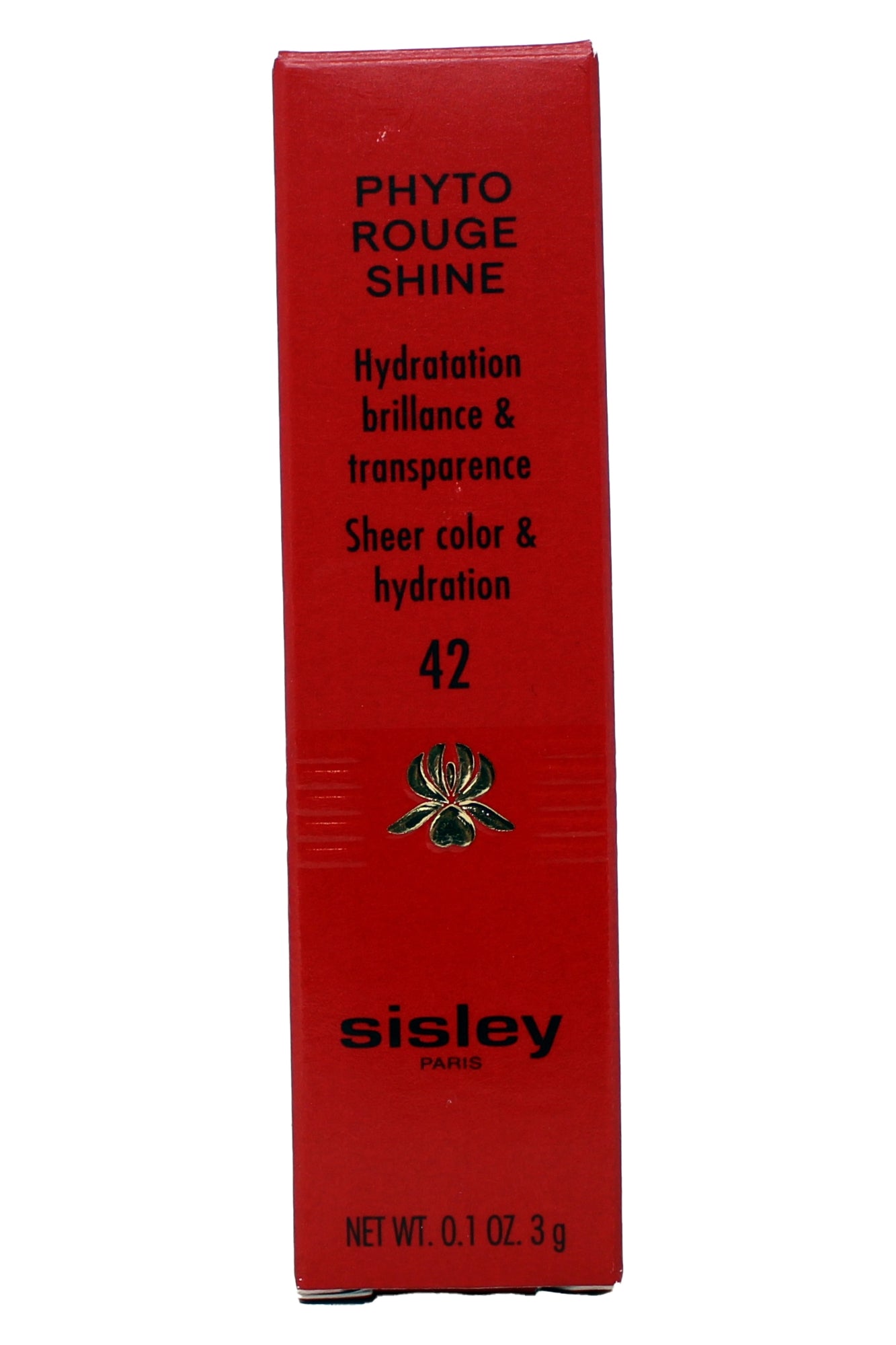 Sisley Phyto-Rouge Shine Lipstick 42 Sheer Cranberry 0.1 Ounces