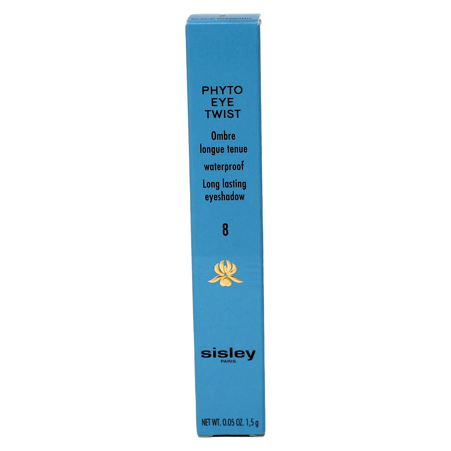 Sisley Phyto Eye Twist Waterproof Eyeshadow #8 Black Diamond 0.05 Ounces