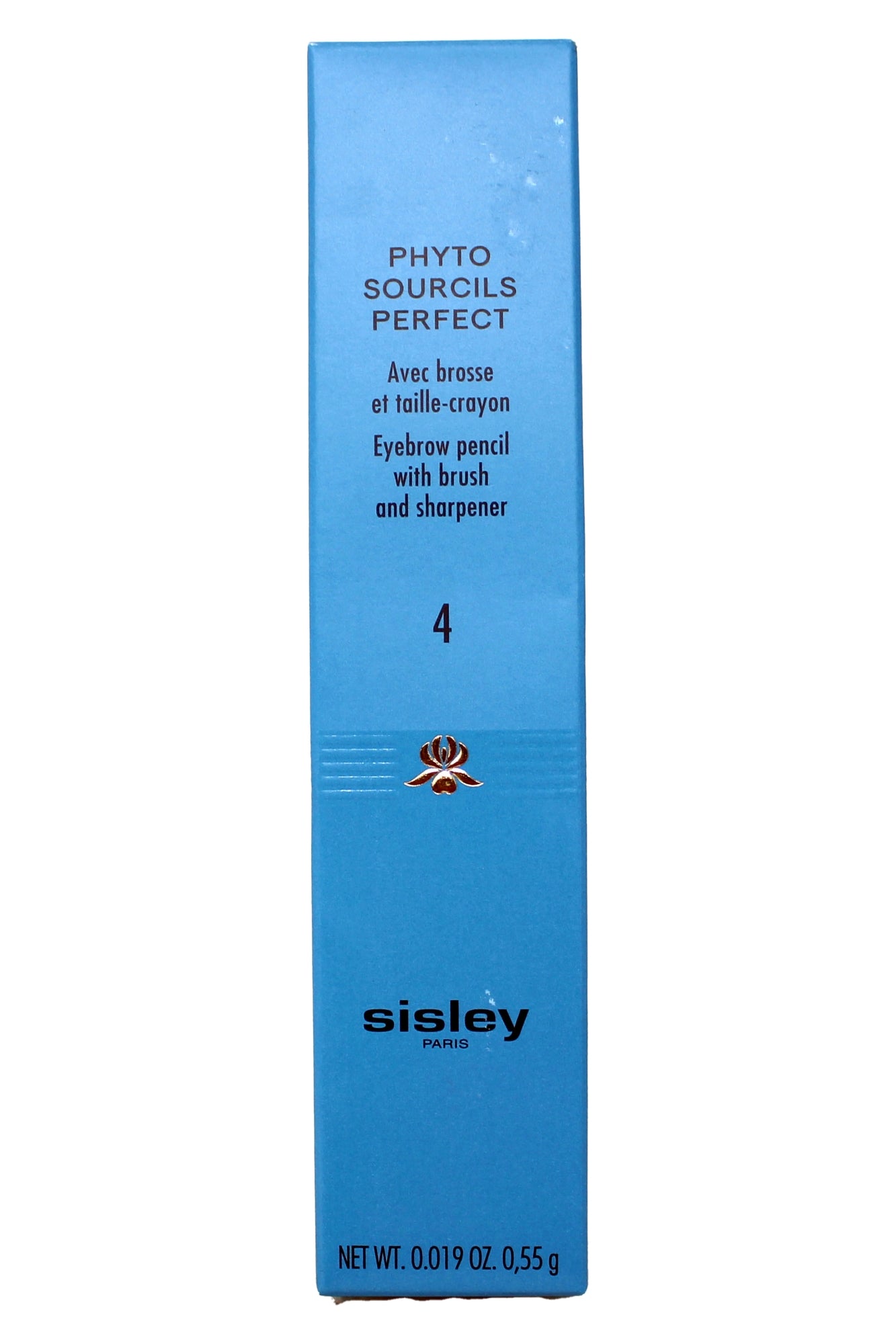 Sisley Phyto Sourcils Perfect Eyebrow Pencil With Brush #4 Cappucino 0.05 Oz