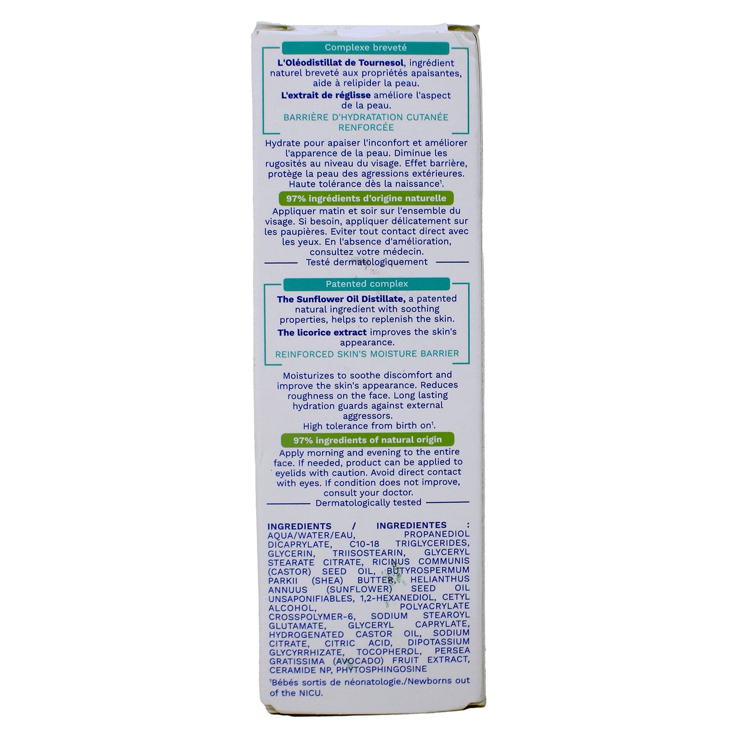 Mustela Stelatopia Eczema-Prone Skin Emollient Baby Face Cream 1.35 Ounces