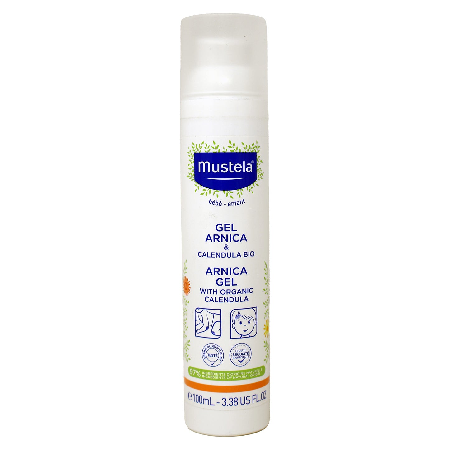 Mustela Baby Arnica Gel with Calendula - 3.38 fl. oz