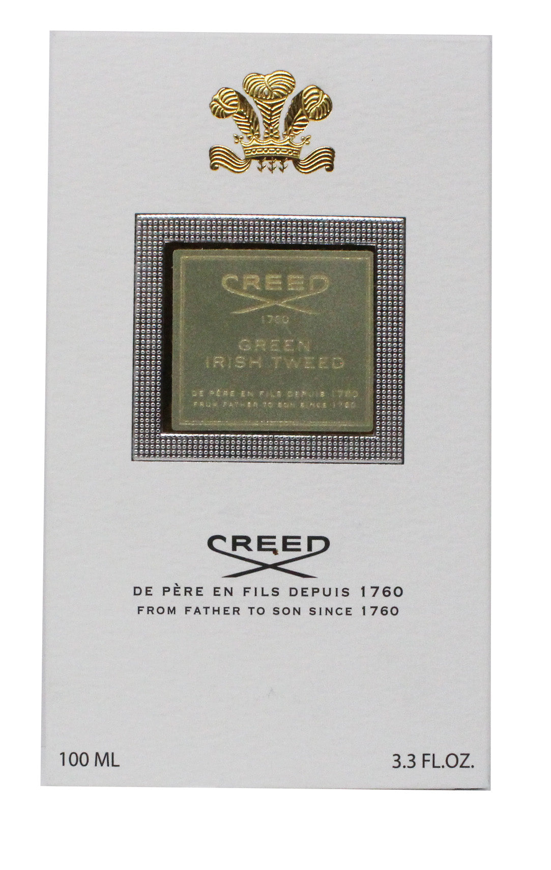 Creed Green Irish Tweed Eau De Parfum Spray 3.3 Ounce OPEN BOX