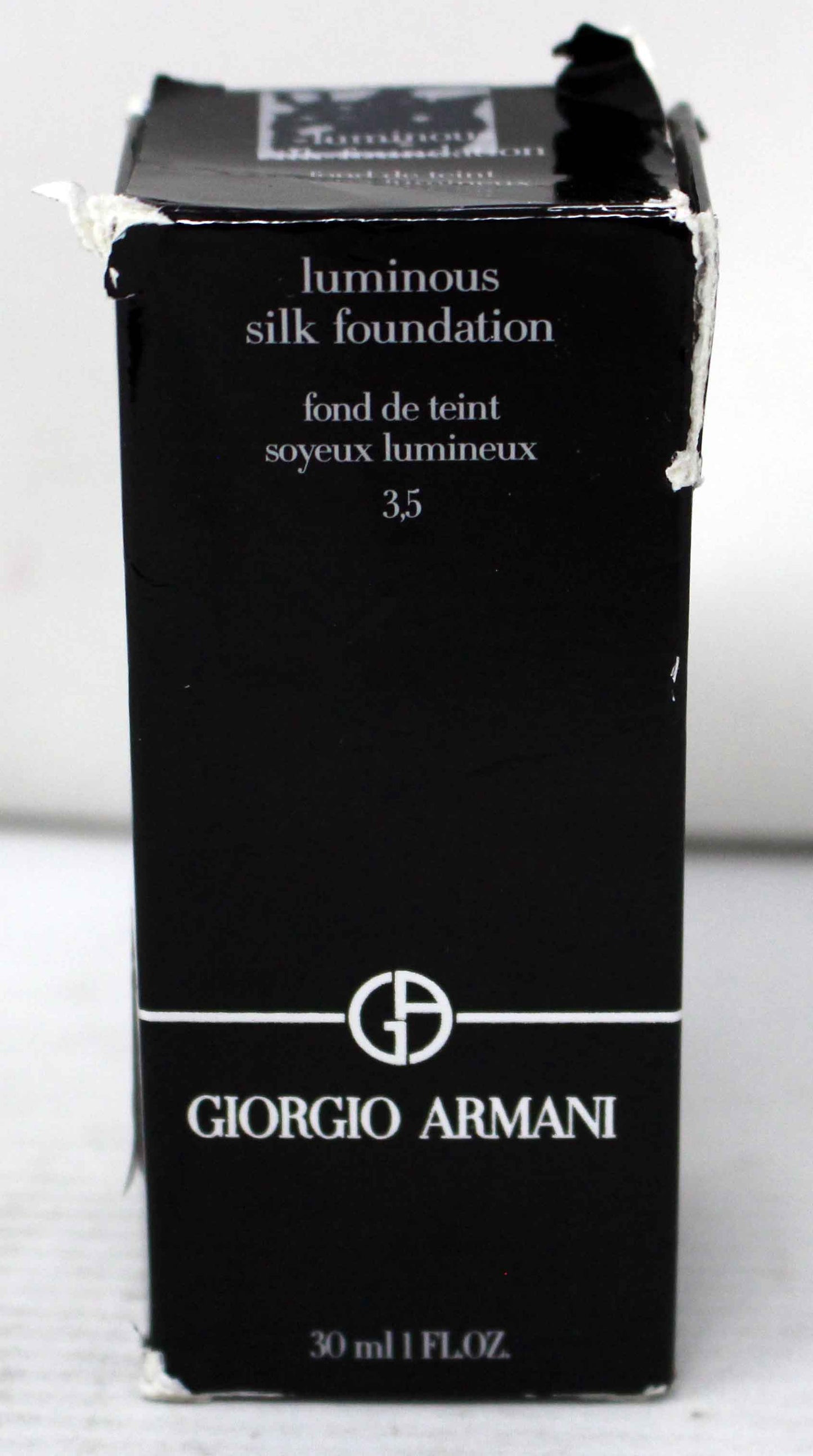 Giorgio Armani Luminous Silk Foundation #3.5 Light To Medium 1 Ounce