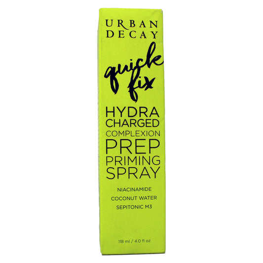 Urban Decay Quick Fix Hydra Charged Complesion Prep Priming Spray 4 Ounces