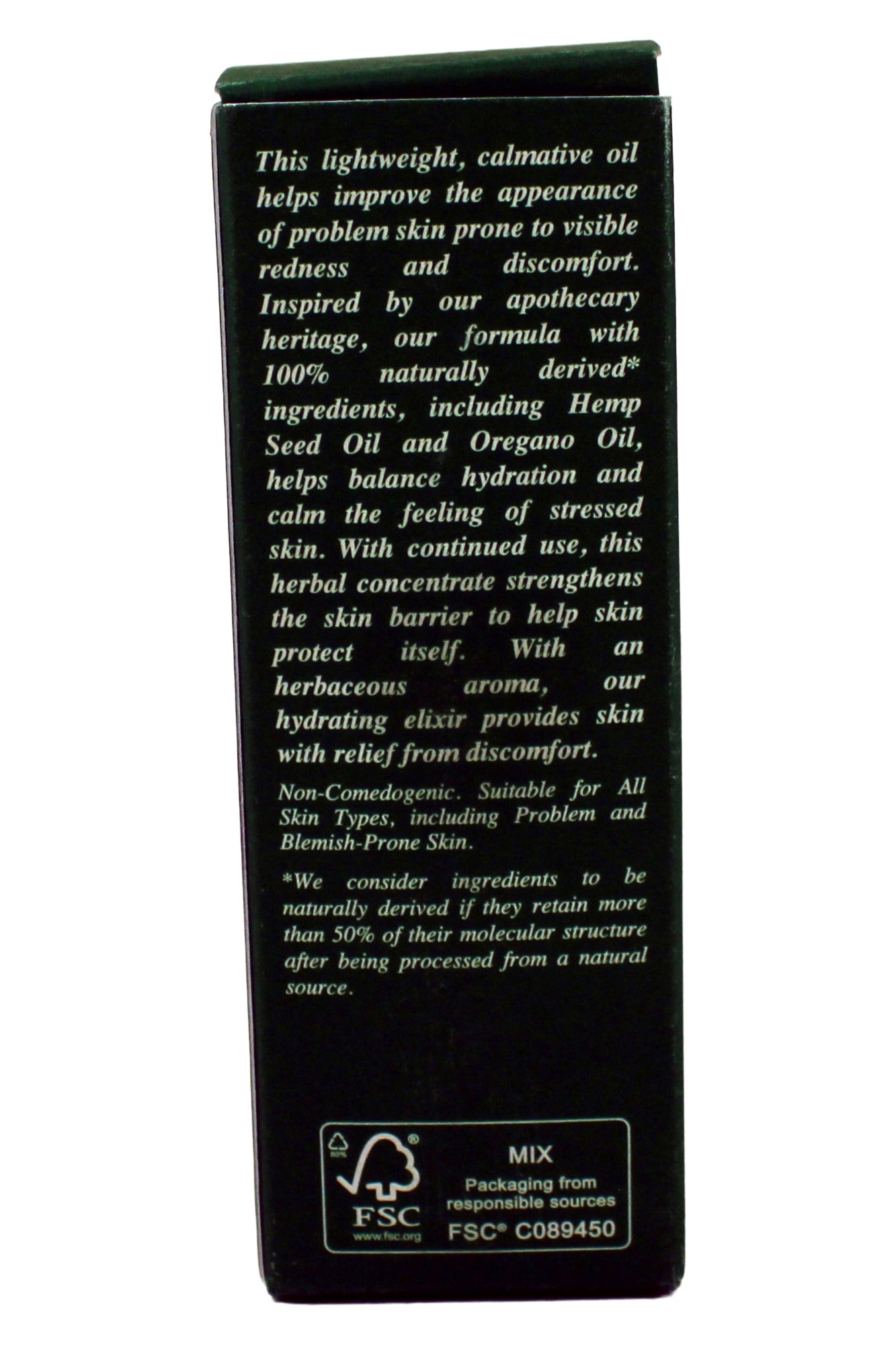 Kiehl's Hemp Seed Oil Herbal Concentrate 1 Ounce