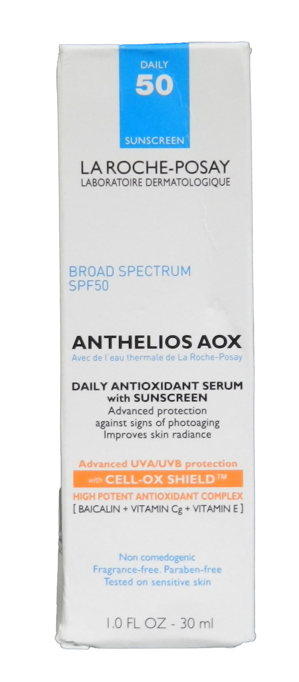 La Roche-Posay Anthelios AOX Daily Antioxidant Serum With Sunscreen 1 Ounce