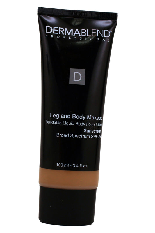 Dermablend Leg and Body Makeup Foundation, SPF 25, 40N Medium Natural, 3.4 oz