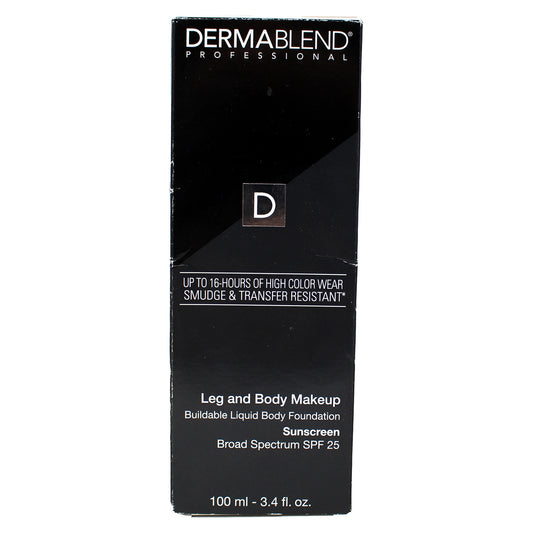 Dermablend Leg and Body Makeup Foundation 40W Medium Golden 3.4 Ounce