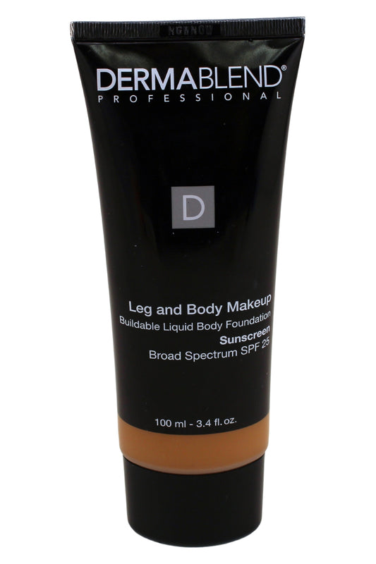 Dermablend Leg and Body Makeup Foundation, SPF 25, 45W Tan Honey, 3.4 oz