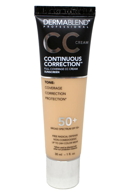 Dermablend Full Coverage SPF 50+ CC Cream Foundation 25N Light 1, 1 Ounce
