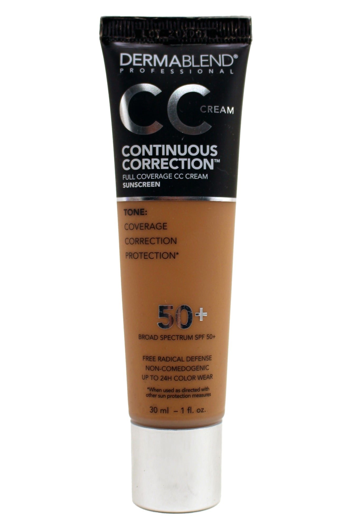Dermablend Continuous Correction Foundation SPF50+, 45N Medium-Tan 1 Oz