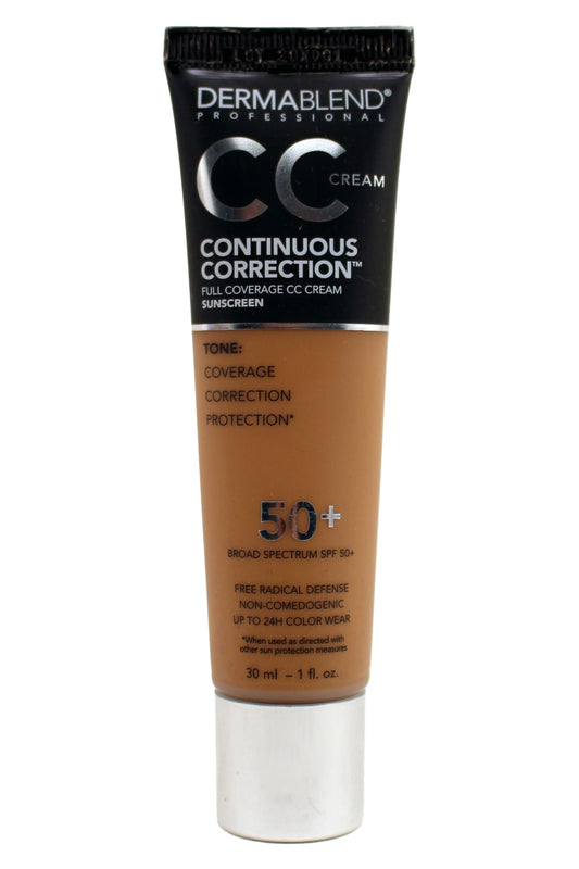 Dermablend Continuous Correction Foundation SPF50+, 45N Medium-Tan 1 Oz