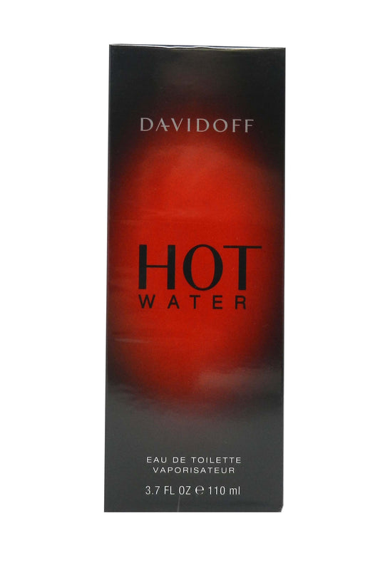 Davidoff Hot Water For Men Eau de Toilette Spray 3.7 Ounce