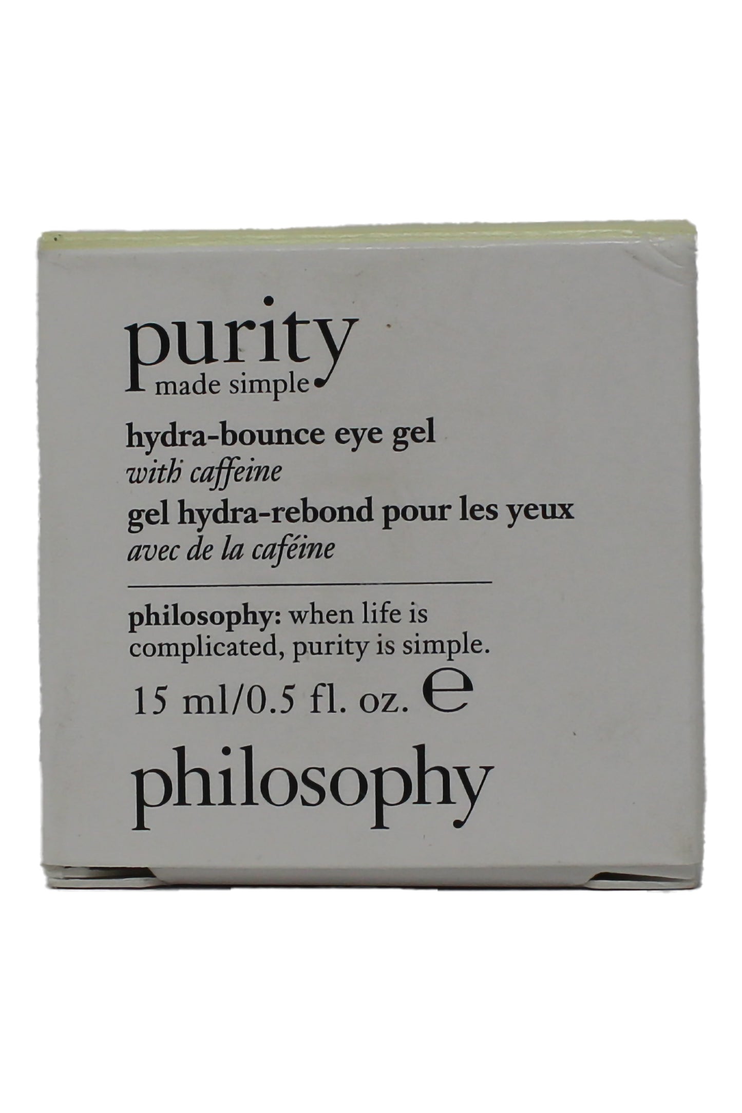 Philosophy Purity Hydra-Bounce Eye Gel 0.5 Ounces