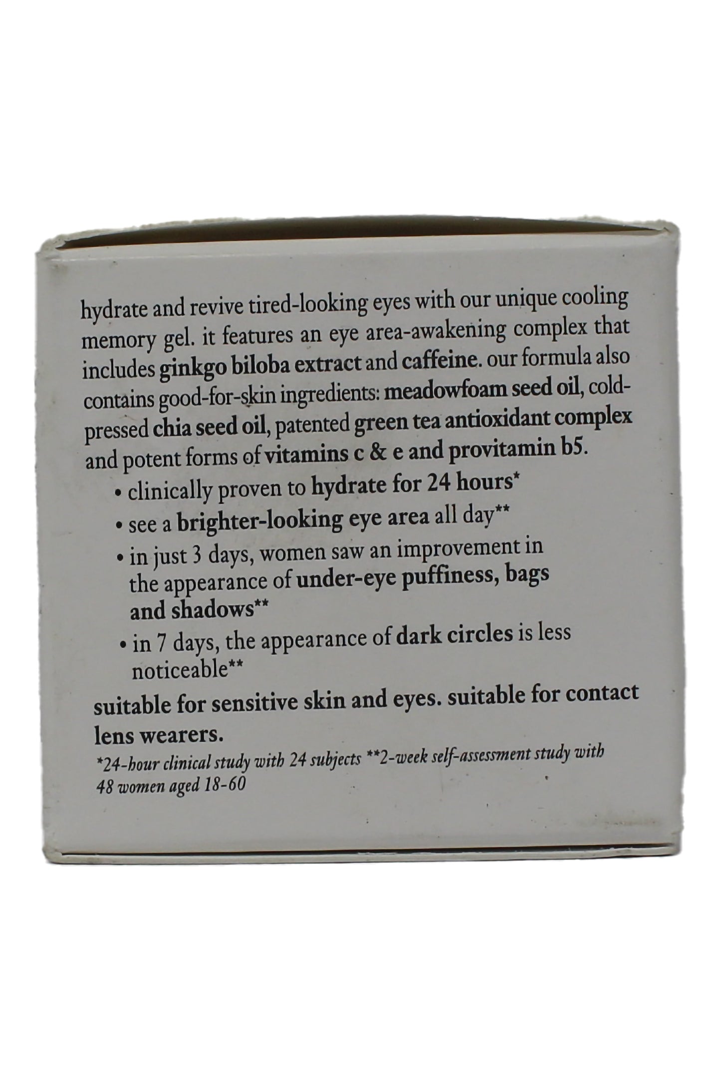 Philosophy Purity Hydra-Bounce Eye Gel 0.5 Ounces