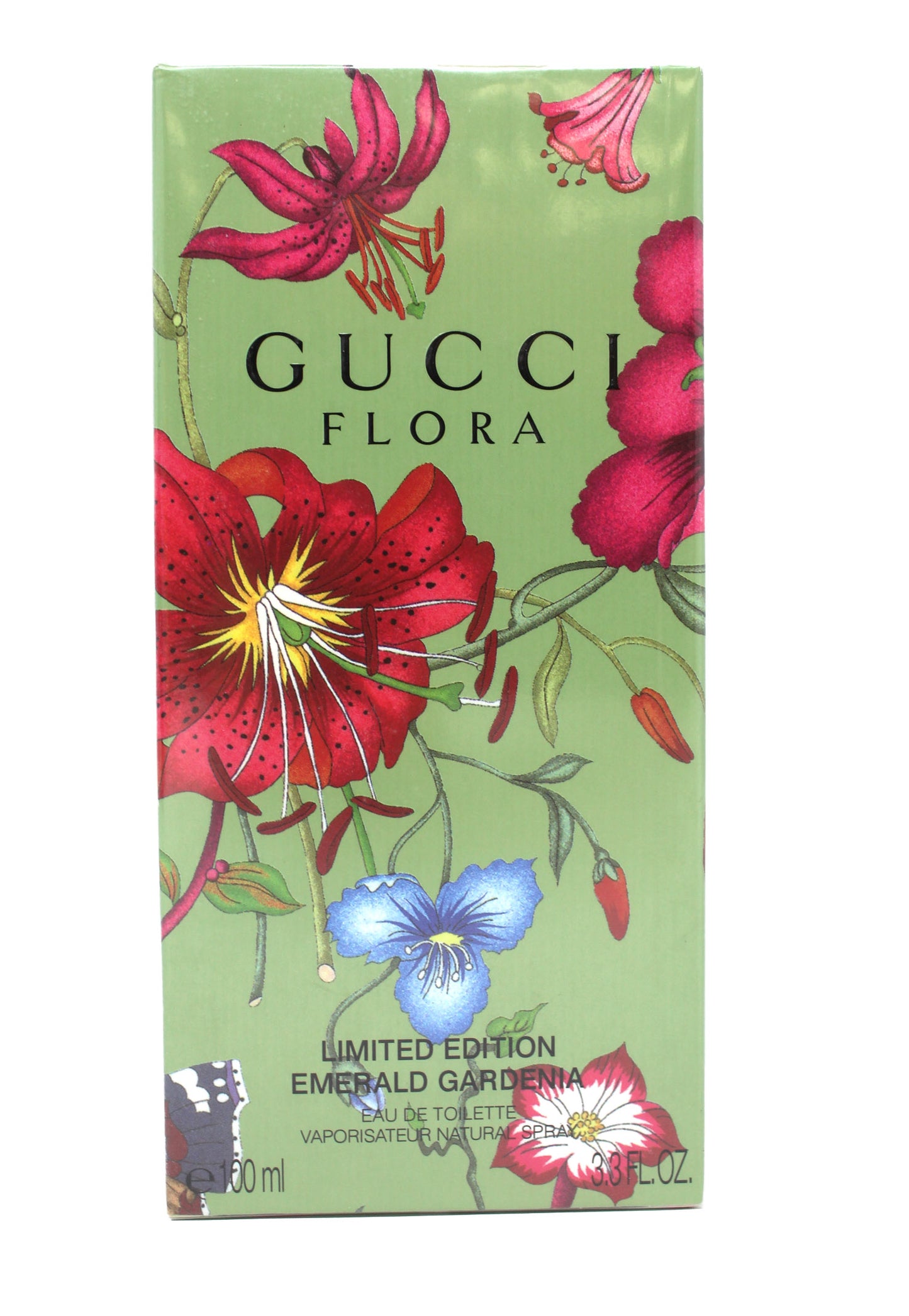 Gucci Flora Limited Edition Emerald Gardenia Eau De Toilette 3.3 Ounces