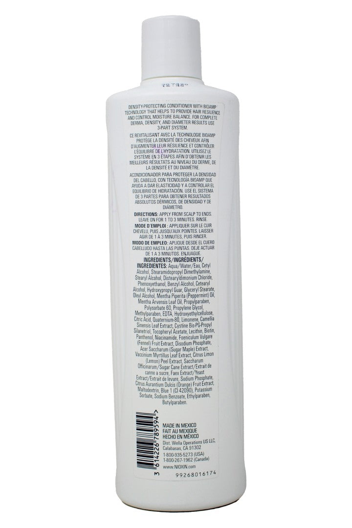Nioxin System 4 Color Safe Scalp Therapy Conditioner 16.9 Ounces