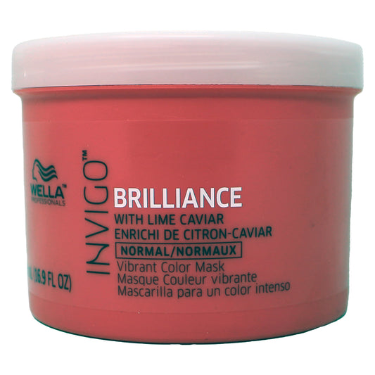 Wella Invigo Brilliance Vibrant Color Mask For Normal Hair 16.9 Ounce