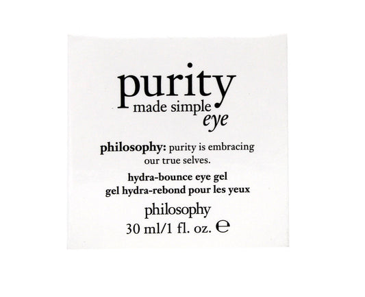Philosophy Purity Hydra-Bounce Eye Gel 1 Ounce