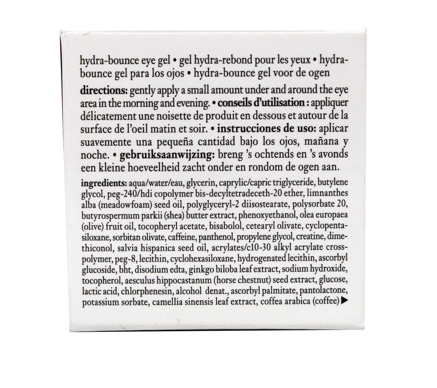 Philosophy Purity Hydra-Bounce Eye Gel 1 Ounce