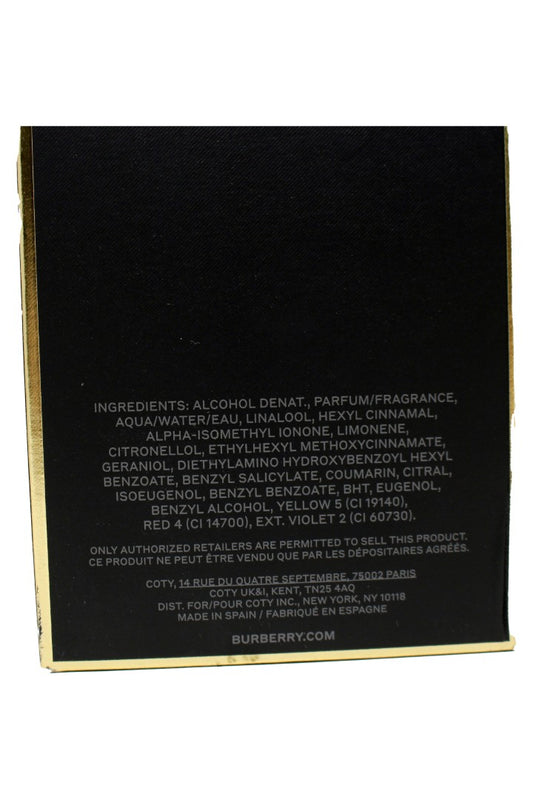 Burberry My Burberry Black Eau De Parfum Spray 3 Ounce